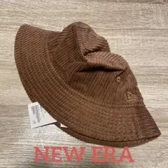 [新品]NEW ERA ニューエラ BACKET HAT コーデュロイ 茶色