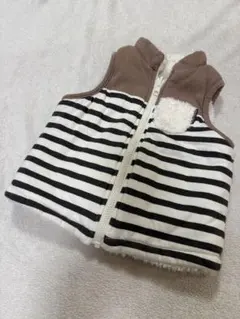 アプレレクール　apres les cours 　リバーシブルベスト