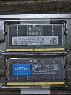 ノートPC用 DDR5 5600hz メモリ 16GB *2　32GBのサムネイル