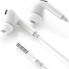 ●イヤホン 有線 カナル型 3.5mmジャック 有線イヤホン リモコンマイク付き