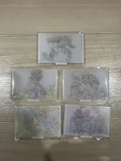 ドラゴンボール一番くじF賞アクリルスタンド5種セット