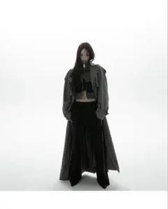 melt the lady wide trench coat gray - メルカリ