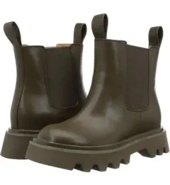 【Mila Owen】インヒールショートサイドゴアブーツ