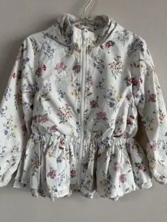 プティマイン小花柄ウインドブレーカー　120㎝