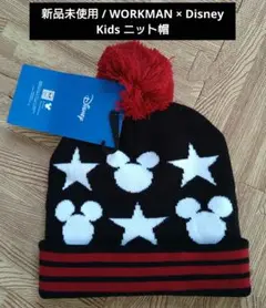 SALE【新品未使用】Kids / WORKMAN × Disney ニット帽
