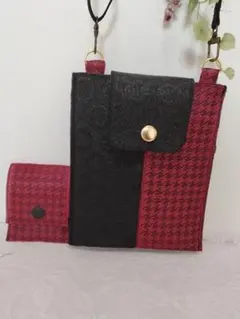 倉敷畳縁スマホショルダー&カードケース超軽量