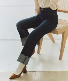 titivate ターンバックストレートデニムのサムネイル