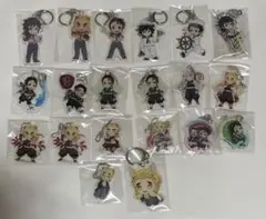 鬼滅の刃 アクリルキーホルダー 煉獄杏寿郎 炭治郎 冨岡義勇 等20点
