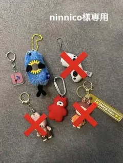 キャラクターキーホルダー6個セット　ラブブ