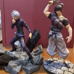 FIGURIZMα五条悟(正常) Luminasta 伏黒甚爾(足の爪破損)