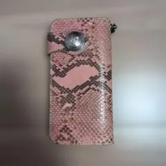 FUNNY ピンクヘビ柄 ウォレットのサムネイル