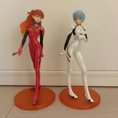 エヴァンゲリオン フィギュア アスカ レイ 2体セット