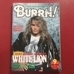 BURRN! WHITE LION ホワイト•ライオン　IRON MAIDEN