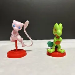 ポケモンチョコエッグ　キモリ　　ミュウ