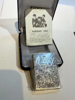 未着火・希少 限定 Zippo ビートルズ 1992年 シリアル入り 付属品完備 