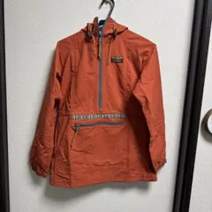 LL.Bean Mountain Classic Anorak S オレンジ