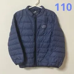 【難ありお得】OUTDOOR 中綿アウター 110cm ネイビー