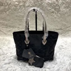 完売品✨】新品✨】russet クリスマス限定 トートバッグ ネイビー×シルバー