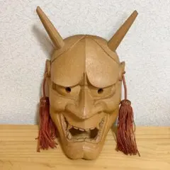 千寿屋久杉 谷懐雲屋久杉の般若面（魔除け） 魔除けやインテリアとして