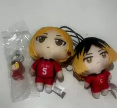 ハイキュー 孤爪研磨 ぬいぐるみ・めじるしアクセサリーセット