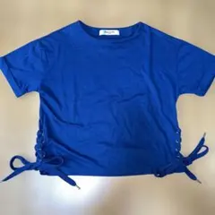 Emsexcite ネイビー サイドリボン Tシャツのサムネイル