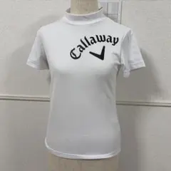 キャロウェイ　レディース　ゴルフウェア　モックネック　サイズS 白