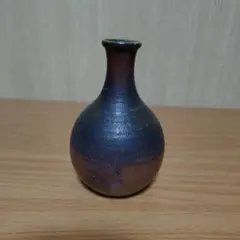 壺屋焼 酒器 黒釉小型瓶 - メルカリ