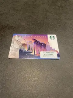 【海外スタバ】Starbucks シンガポール スターバックスカード