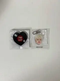 TREASURE ジョンファン 顔アクキー＆スマホグリップセット