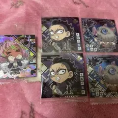 鬼滅の刃 ウエハースシール 甘露寺蜜璃 嘴平伊之助