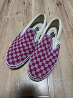 VANS チェッカーボード スリッポン　28.0