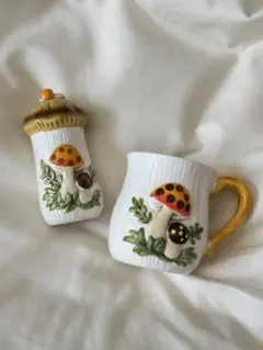 ビンテージ SEARS シアーズ きのこ マッシュルーム マグ マグカップ