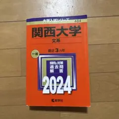 関西大学 文系 過去問題解答 2024