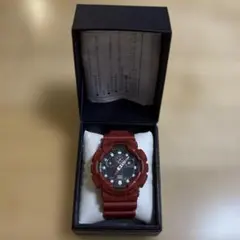 G-SHOCK GA-100B レッド 腕時計 電池切れ 動作未確認のサムネイル