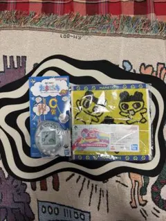 【美品】一番くじ たまごっち C賞 コンパクトミラー ＆ E賞 ハンドタオル