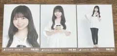 乃木坂46 生写真 白シャツ×スキニーデニム 長嶋凛桜