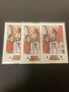 ジジ・ムリン ホロライブ 7th Fes 缶バッジ　チェキ　色紙　② ホロライブ ジジ・ムリン ランダムチェキ風カード 7th fes. - メルカリ