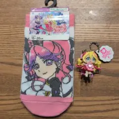 キミとアイドルプリキュア　キュアキッス　靴下　15-20cm　キュアアイドル付