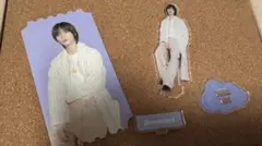 TOMORROW X TOGETHER ボムギュ アクリルスタンド カフェ特典