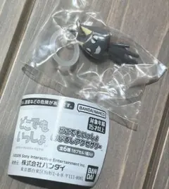 どこでもいっしょ めじるしアクセサリー クロ リッキー 2個セット