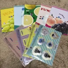 セブンイレブン　パペットスンスン　ノート　ブックマーカー