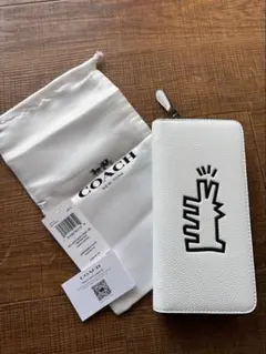 COACH コーチ キース ヘリング Keith Haring レザーウォレット