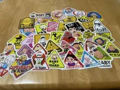 ベイビーインカーベビーオンボードステッカー シールまとめて