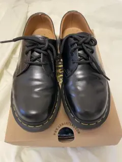 Dr. Martens ブラック レースアップシューズ