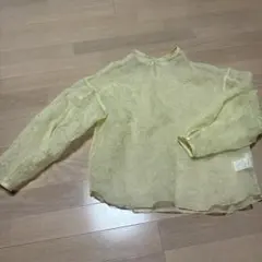 JEANASIS シワ加工シースルーシャツ美品