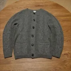 最終値下げ　アルパカ100%★ポールスミス クルーネックカーディガン M