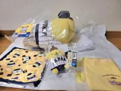 タイトーくじＡ賞ポムポムプリン侍ジャパン×サンリオD賞E賞ショルダーバッグ4点