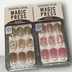 DASHING DIVA ダッシングディバ マジックプレス ショート 2種セット