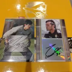 Jリーグ ジェフ千葉 中牧 島津虎史 チームエディション 直筆サインカード