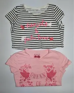 2ピース Tシャツ★新品同様 ♪♪♪